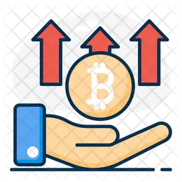 Bitcoin Value  Icon