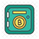 Coffre-fort Bitcoin  Icône