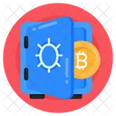 Safe Bitcoin Bitcoin Vault Bitcoin Locker Icon