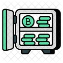 Bitcoin Vault Cryptocurrency Crypto Icon