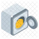 Bitcoin Vault Bitcoin Locker Safe Icon