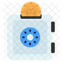 Locker Bitcoin Vault Safe Box Icon