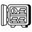Bitcoin Vault Cryptocurrency Crypto Icon
