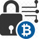 Bitcoin-Verschlüsselung  Symbol