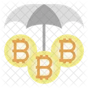 Bitcoin-Versicherung  Symbol