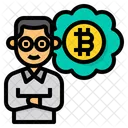 Bitcoin Vision  Icon