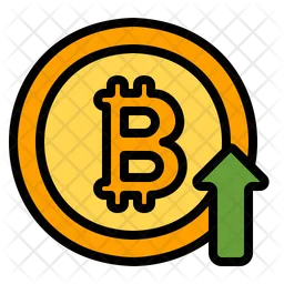 Bitcoin-Wachstum  Symbol