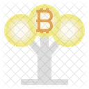 Bitcoin-Wachstum  Symbol