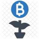 Bitcoin-Wachstum  Symbol