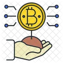 Bitcoin-Wachstum  Symbol