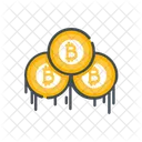 Bitcoin-Währung  Symbol