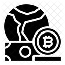 Bitcoin-Währung  Icon