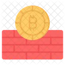 Bitcoin Wall  Icon