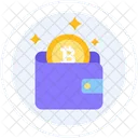 Bitcoin Wallet Wallet Bitcoin Icon