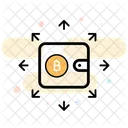Bitcoin Wallet Cryptocurrency Wallet Safe Cryptocurrency Concept Icon