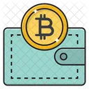 Wallet Bitcoin Currency Icon