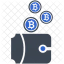 Wallet Bitcoin Digital Icon