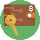 Bitcoin Wallet Blockchain Icon