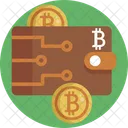 Bitcoin Wallet Money Icon