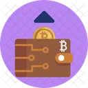 Bitcoin Wallet Upload Icon