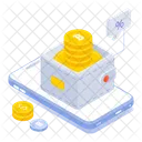 Bitcoin Wallet Payment Cryptocurrency Icon