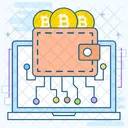 Bitcoin Earning Bitcoin Money Bitcoin Wallet Icon