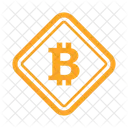 Bitcoin warning  Icon