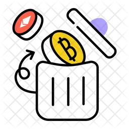 Bitcoin Waste  Icon
