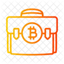 Bitcoin Wealth Currency Sack Cryptocurrency Icon