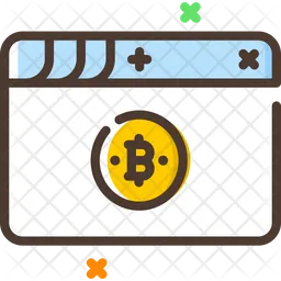 Bitcoin Web  Icon