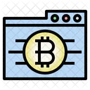Bitcoin Web Cryptocurrency Folder Icon
