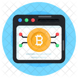 Bitcoin Web Icon