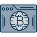Bitcoin Web Icon