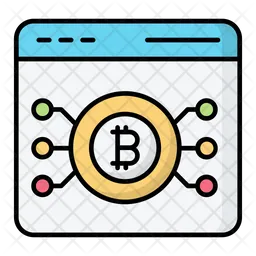 Bitcoin Web  Icon