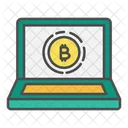 Bitcoin Website Online Icon