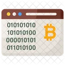 Bitcoin Website Electronic Cash Online Bitcoin Icon