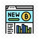 Cryptocurrency Website Platform Digital Platform Icon