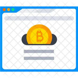 Bitcoin Website  Icon
