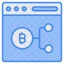 Bitcoin Cryptocurrency Website Icon