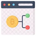 Bitcoin Cryptocurrency Website Icon