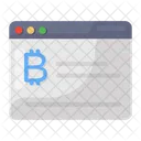 Bitcoin Website  Icon