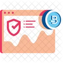 Bitcoin Website Security  Icon