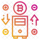 Geschaft Munze Kryptowahrung Symbol