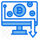 Geschaft Kryptowahrung Digital Symbol