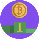 Bitcoin Winner Achievement Icon