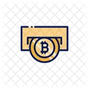 Bitcoin Withdraw Money Withdrawal Crypto Currency Icon