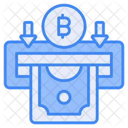 Bitcoin Withdraw  Icon