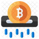 Bitcoin Withdrawal Cryptocurrency Crypto Icon