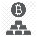 Bitcoin x ouro  Ícone