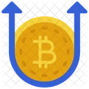 Actualización de bitcoin  Icono